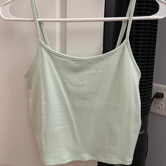 Medium Mint Green American Eagle Tank - Picture 1 of 3